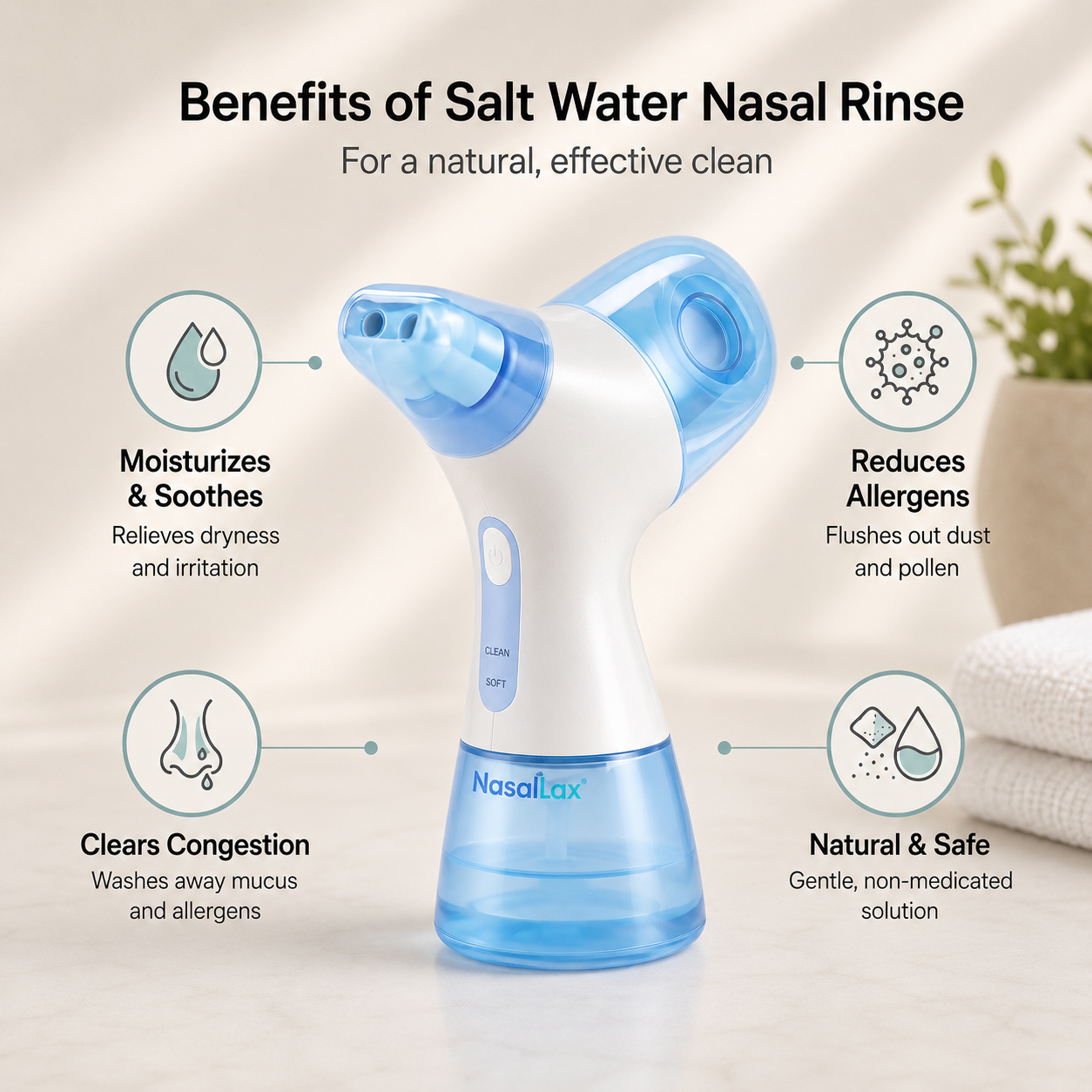Sinus Rince NasalLax™
